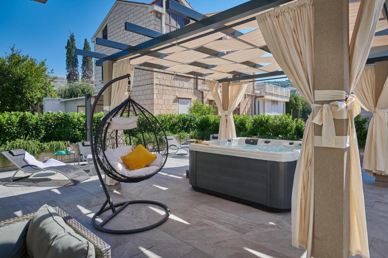 Family Apartment Dubrovnik - Private Jacuzzi Terrace, Private Parking Esterno foto