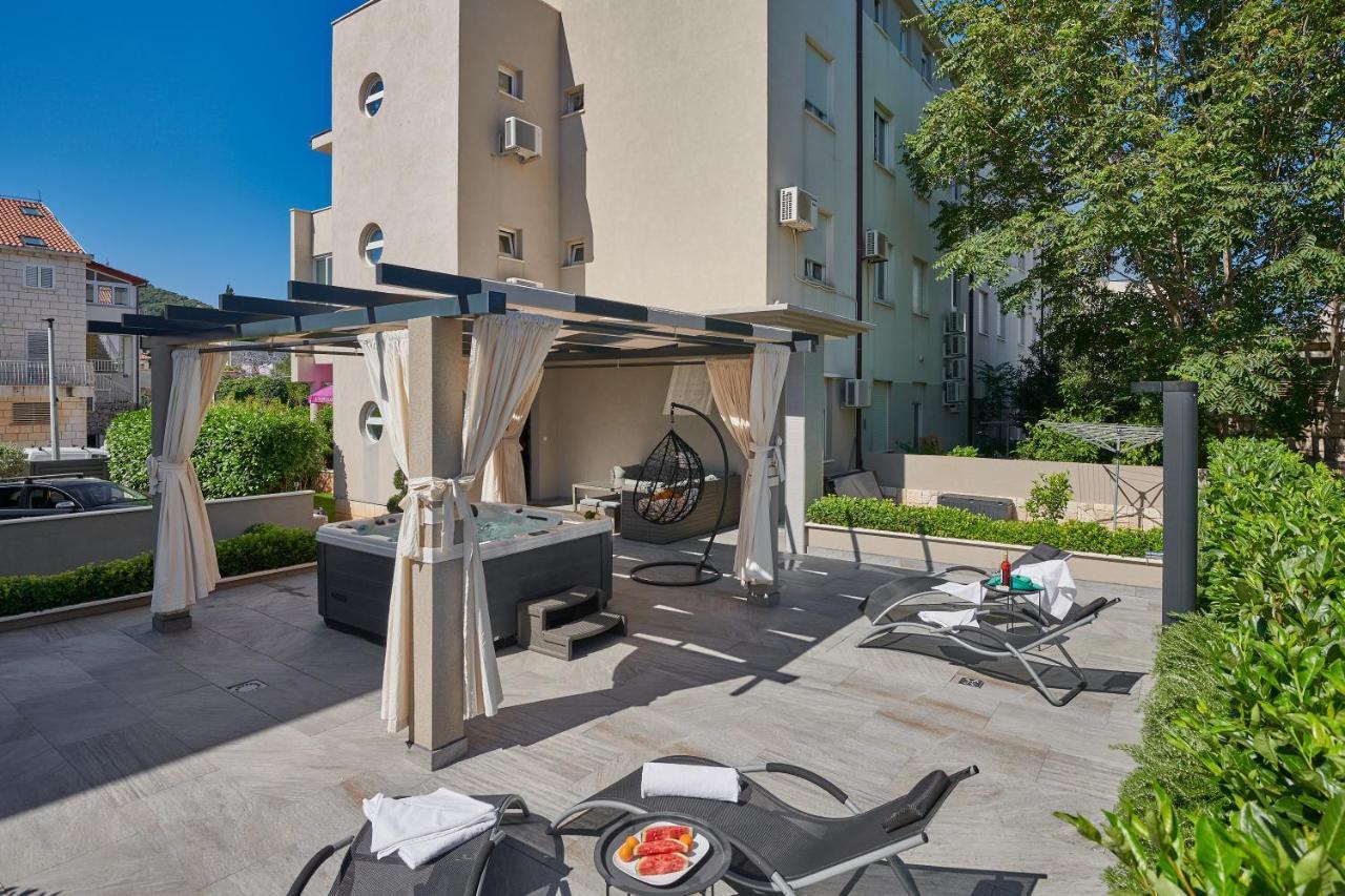 Family Apartment Dubrovnik - Private Jacuzzi Terrace, Private Parking Esterno foto